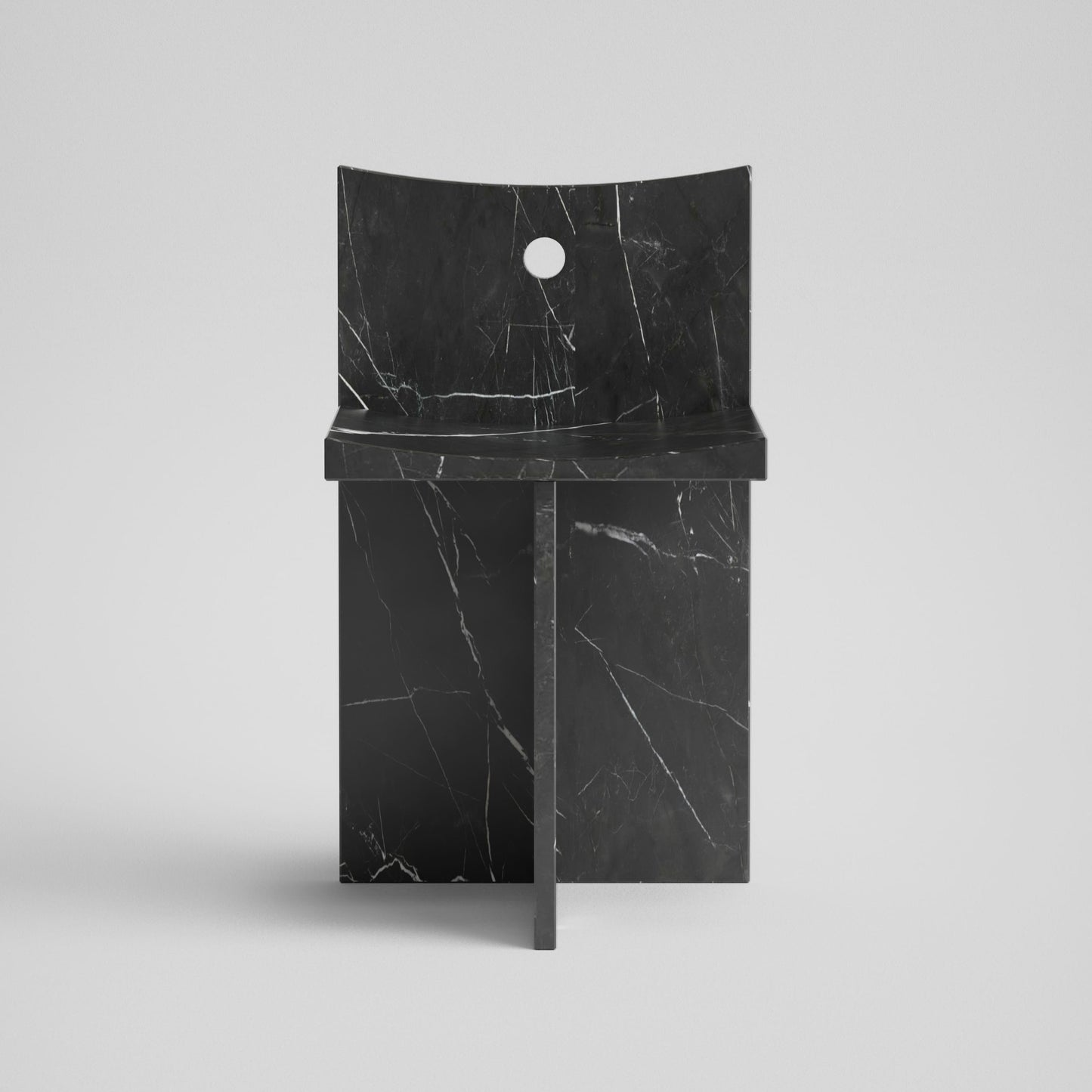 Thebes - marble chair