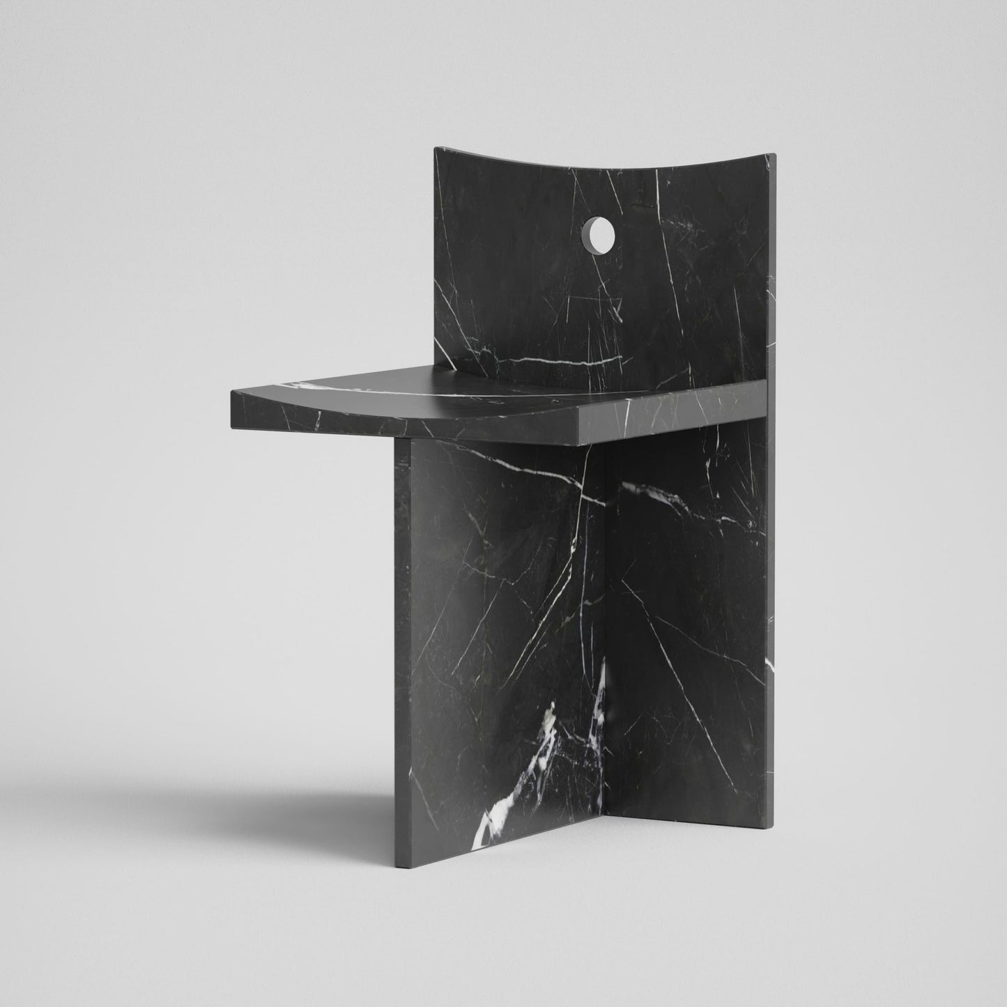 Thebes - marble chair