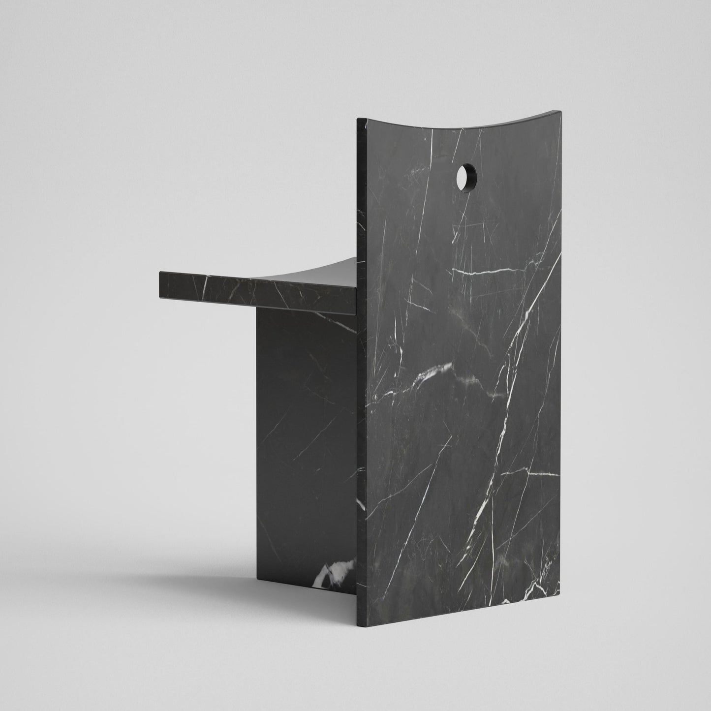 Thebes - marble chair