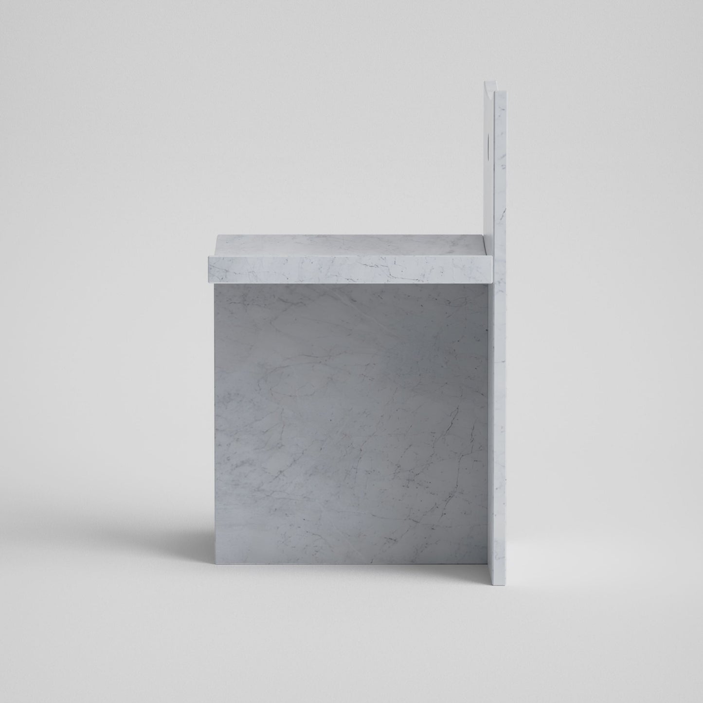 Thebes - marble chair
