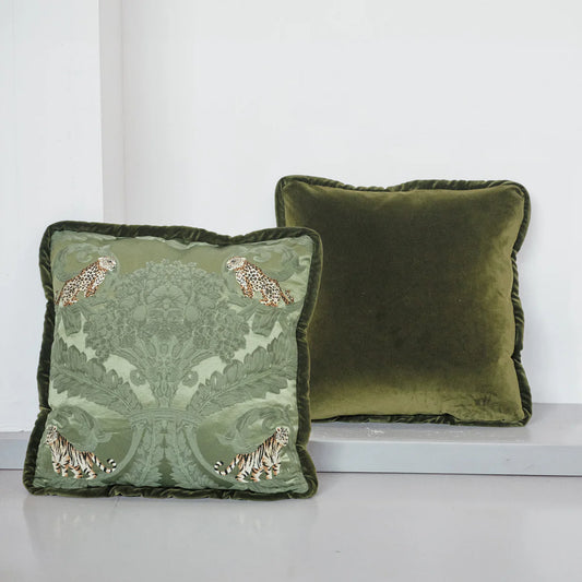 Reversable Cushions - Jungle/green