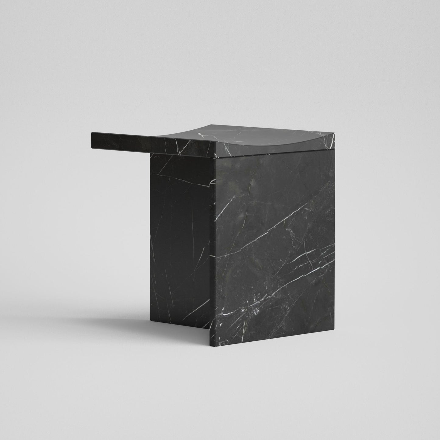 Thebes - marble stool