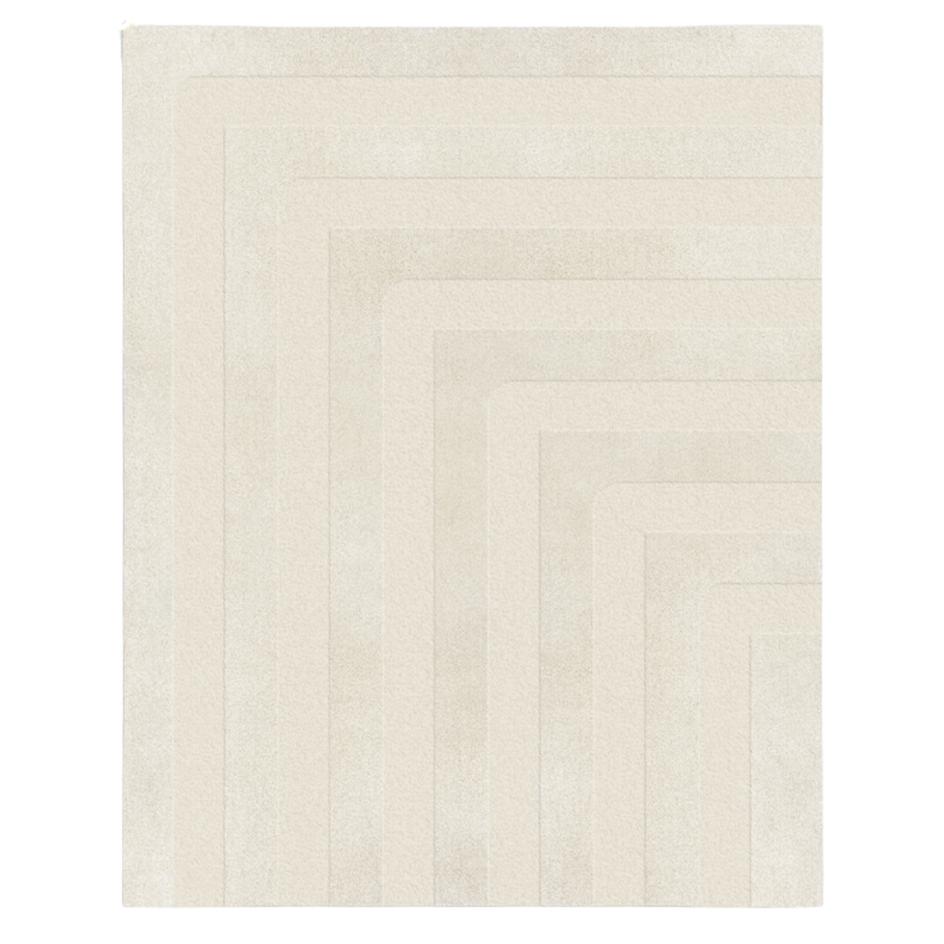 Beige handtufted sustainably crafted rug 