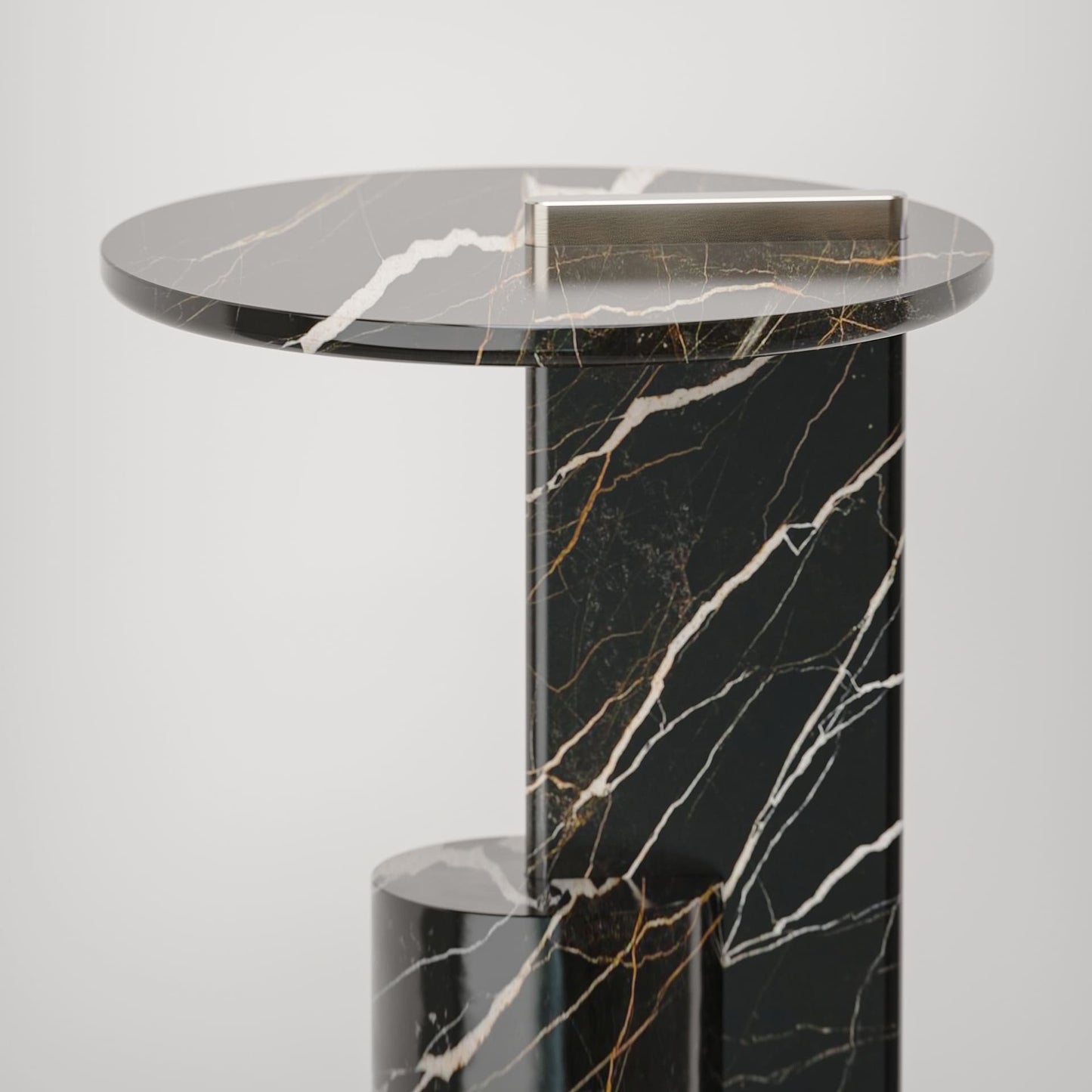 On side table - Port Laurent Marble